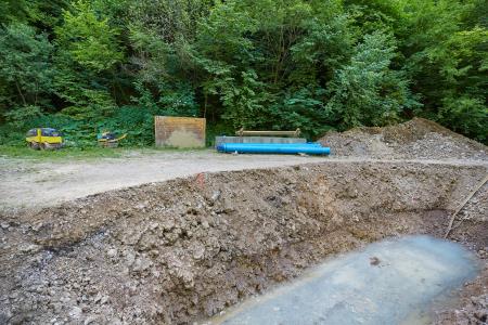 Gradnja cevovodov, junij 2021