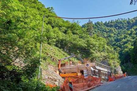 Gradnja objekta za pripravo pitne vode, junij 2021