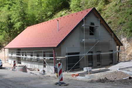 Gradnja objekta za pripravo pitne vode, maj 2022