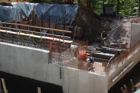 Gradnja vdohrana Taber, maj 2022