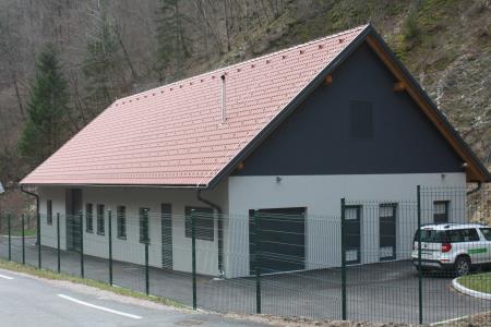 Zgrajen objekt za pripravo pitne vode, januar 2023